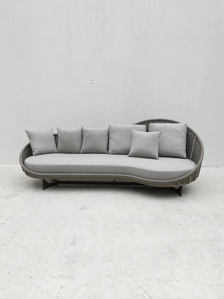 Aluminum sofa