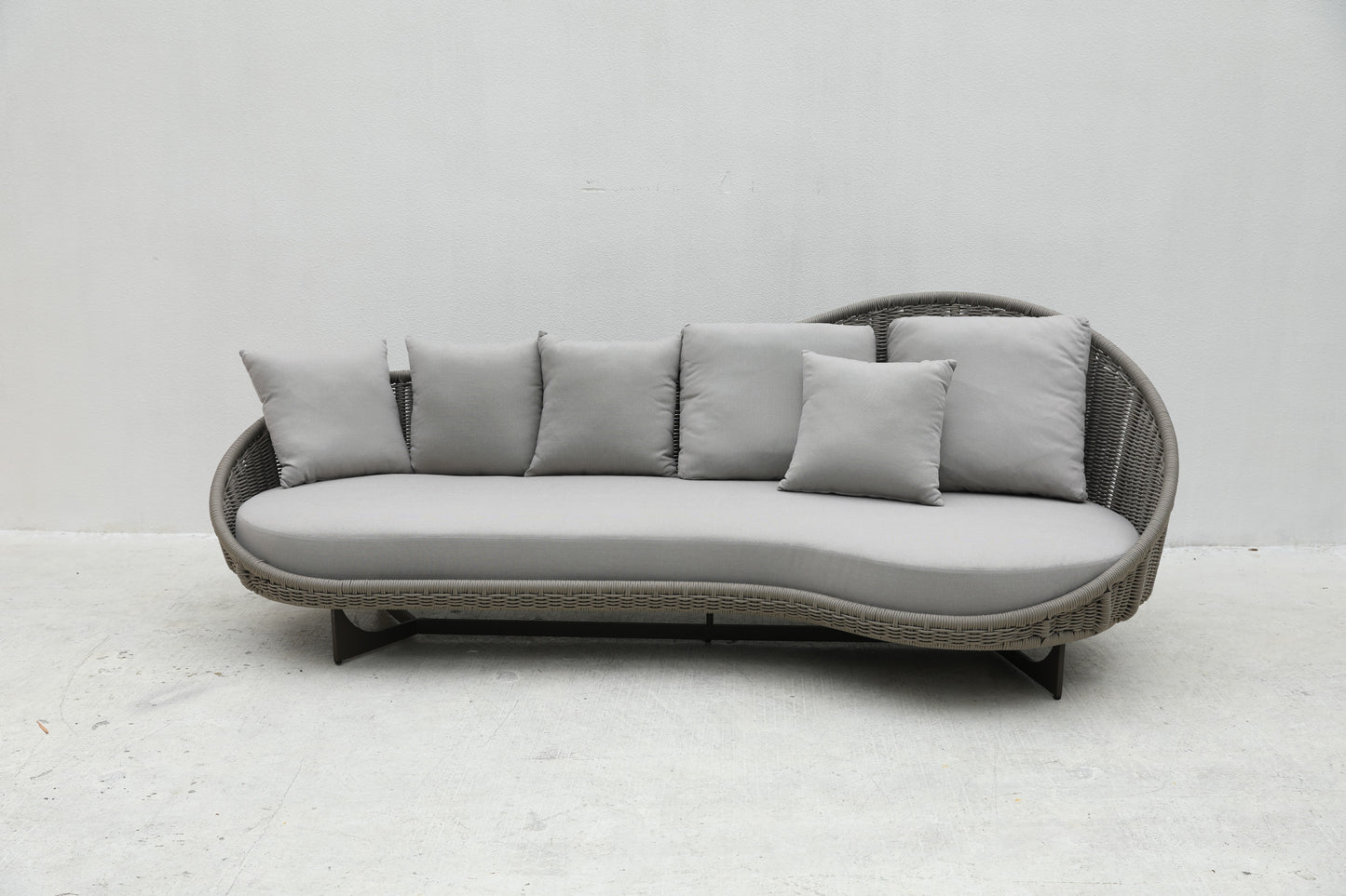 Aluminum sofa