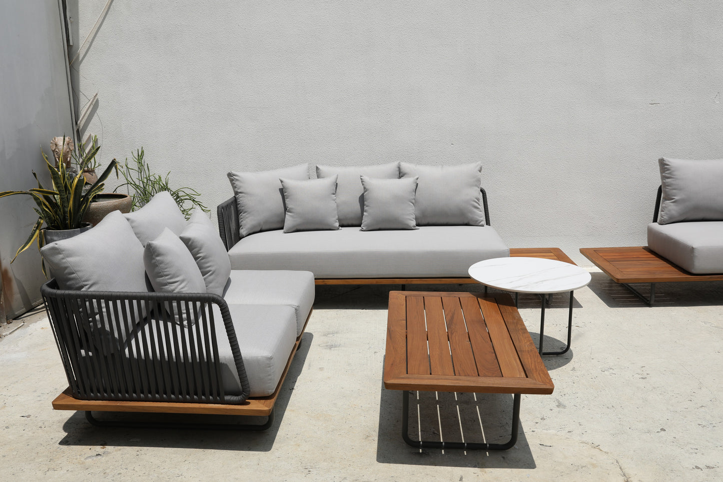 Teak sofa