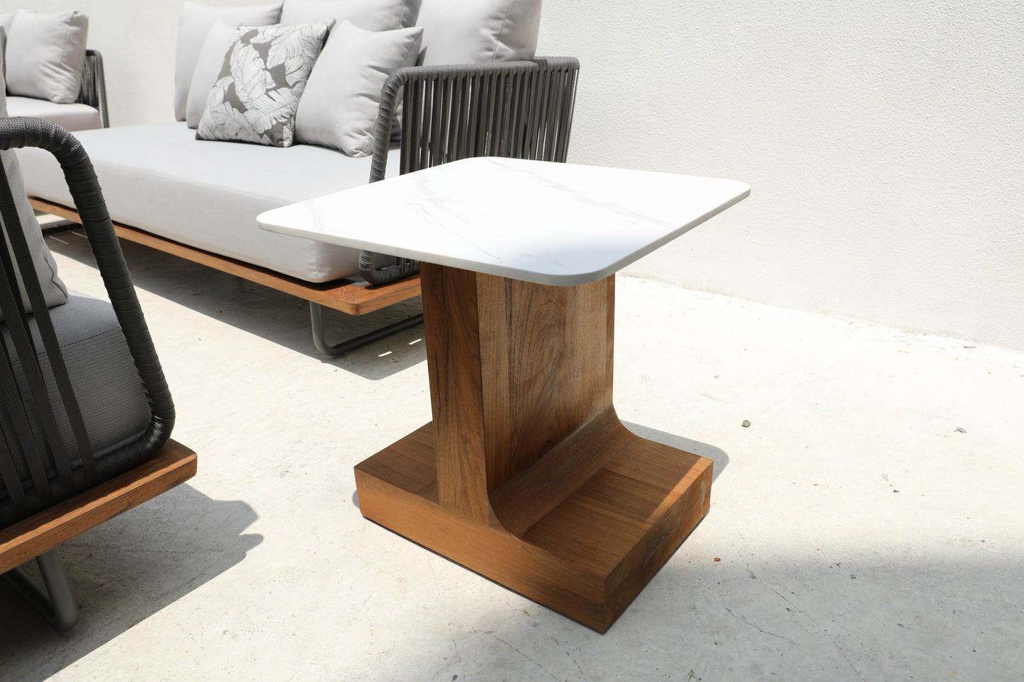 Teak sofa