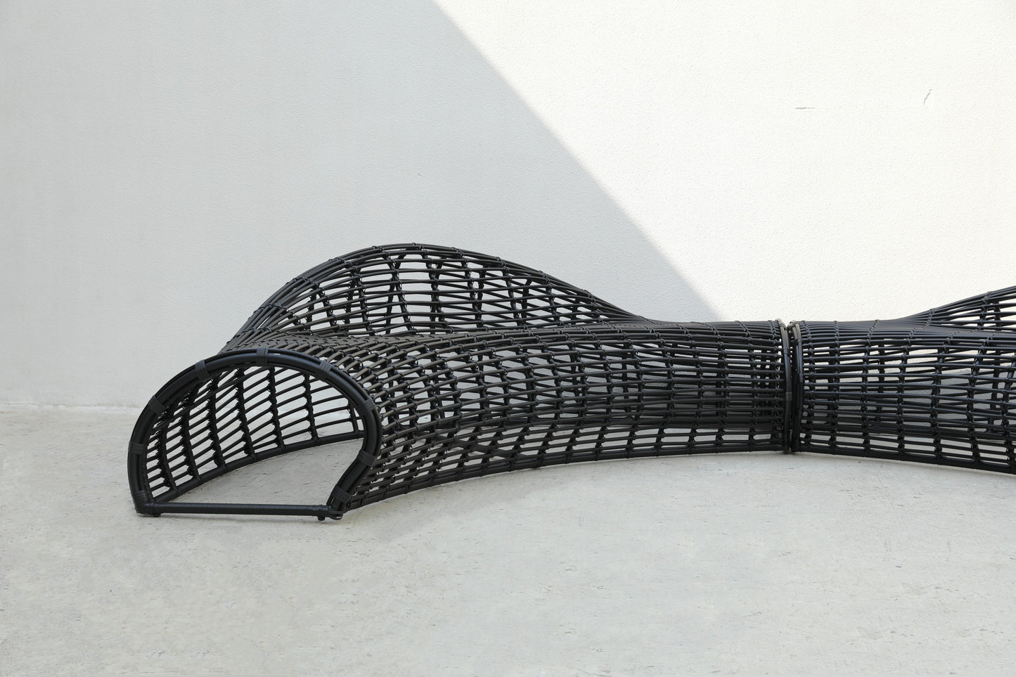 Aluminum sofa