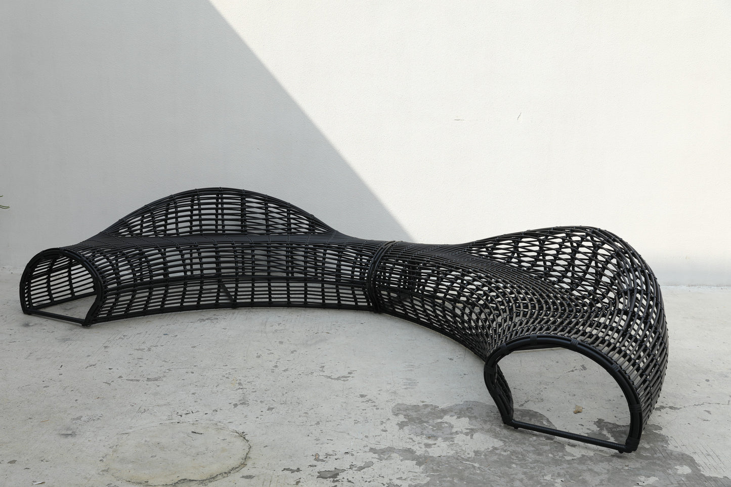 Aluminum sofa