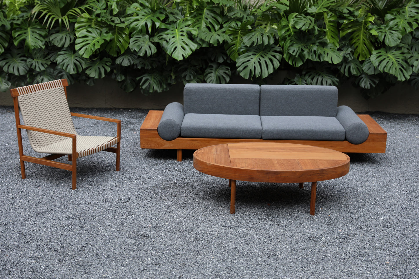 Teak sofa