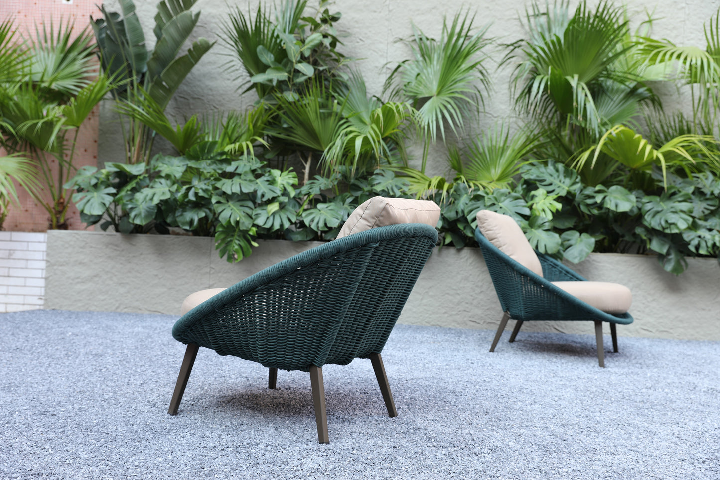 Aluminum sofa