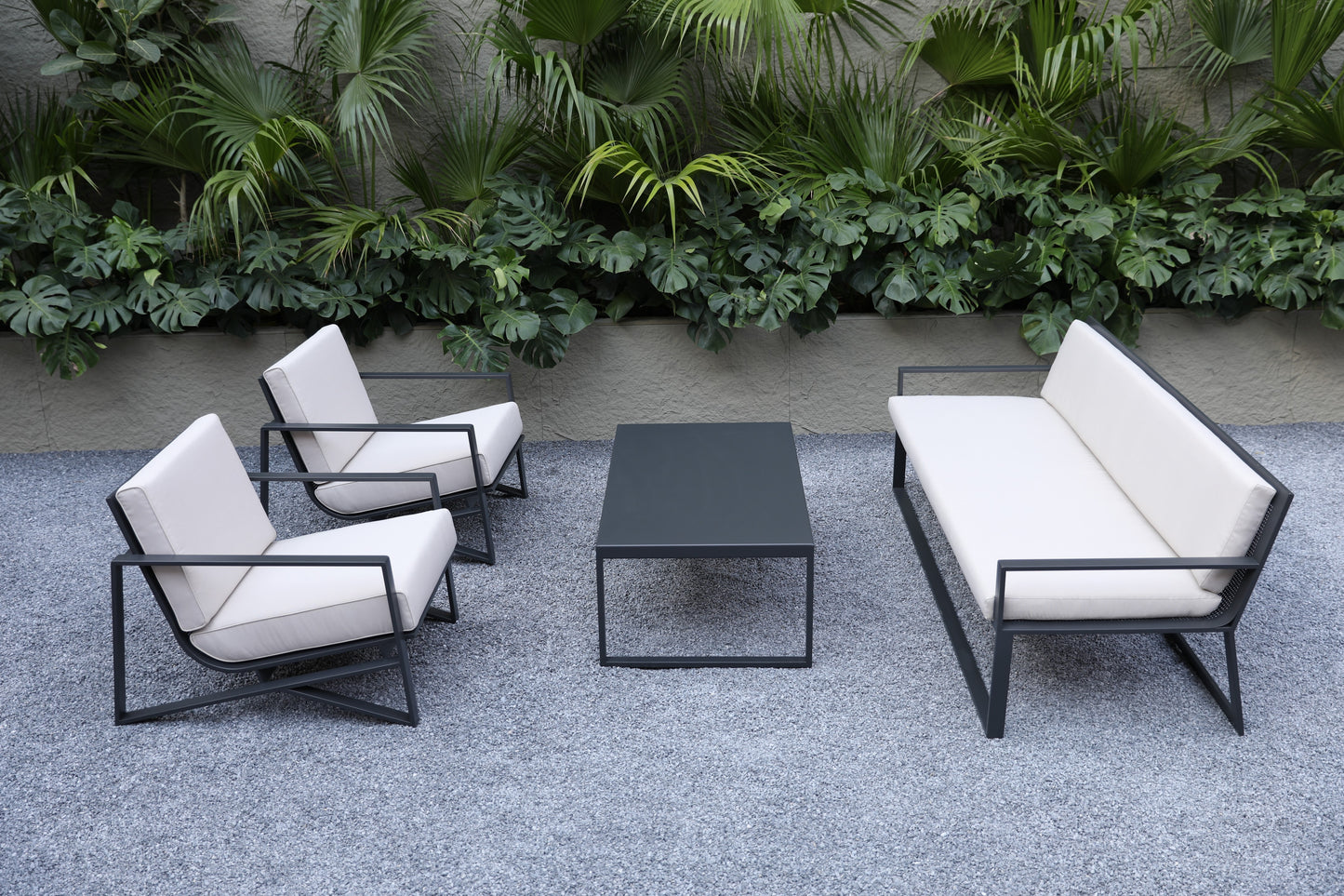 Aluminum sofa