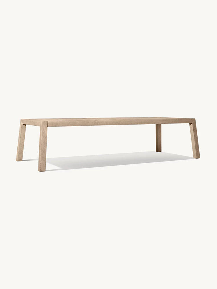 RH Bonaire Low Rectangular Dining Table