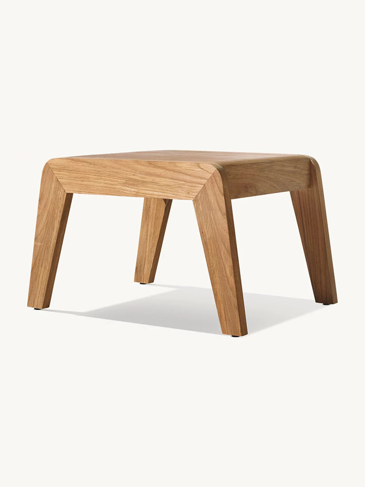 RH Avila Teak Square Side Table