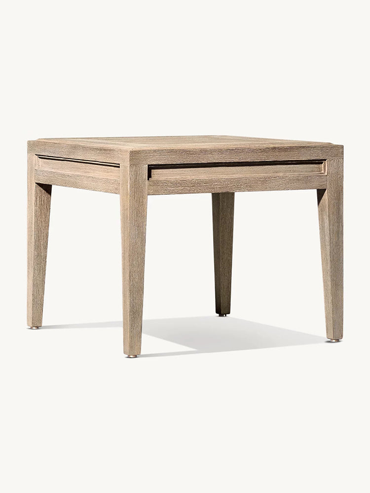 RH Greystone Square Side Table