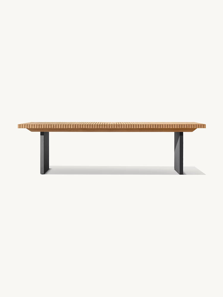 RH Caicos Rectangular Dining Table