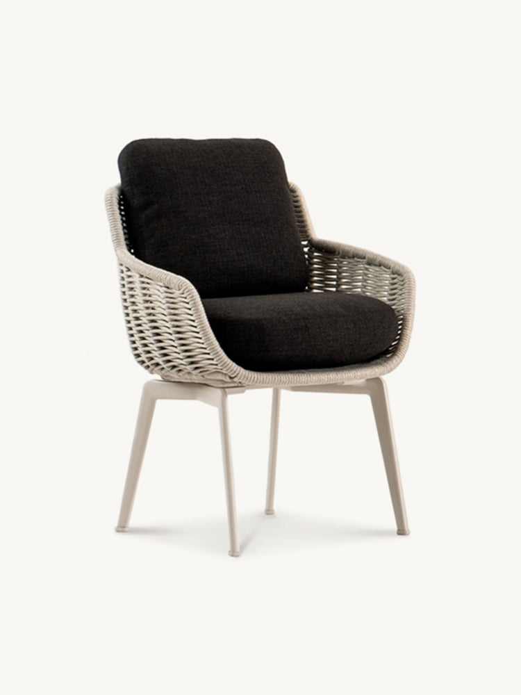Minotti Belt outdoor Dining Chair