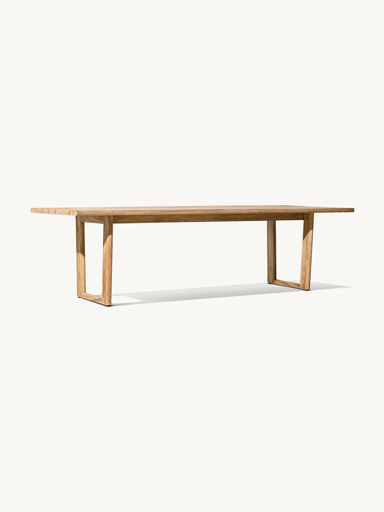 RH Mesa Teak Rectangular Dining Table