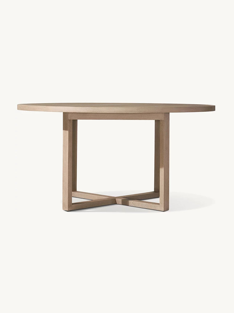 RH Aegean Round Dining Table