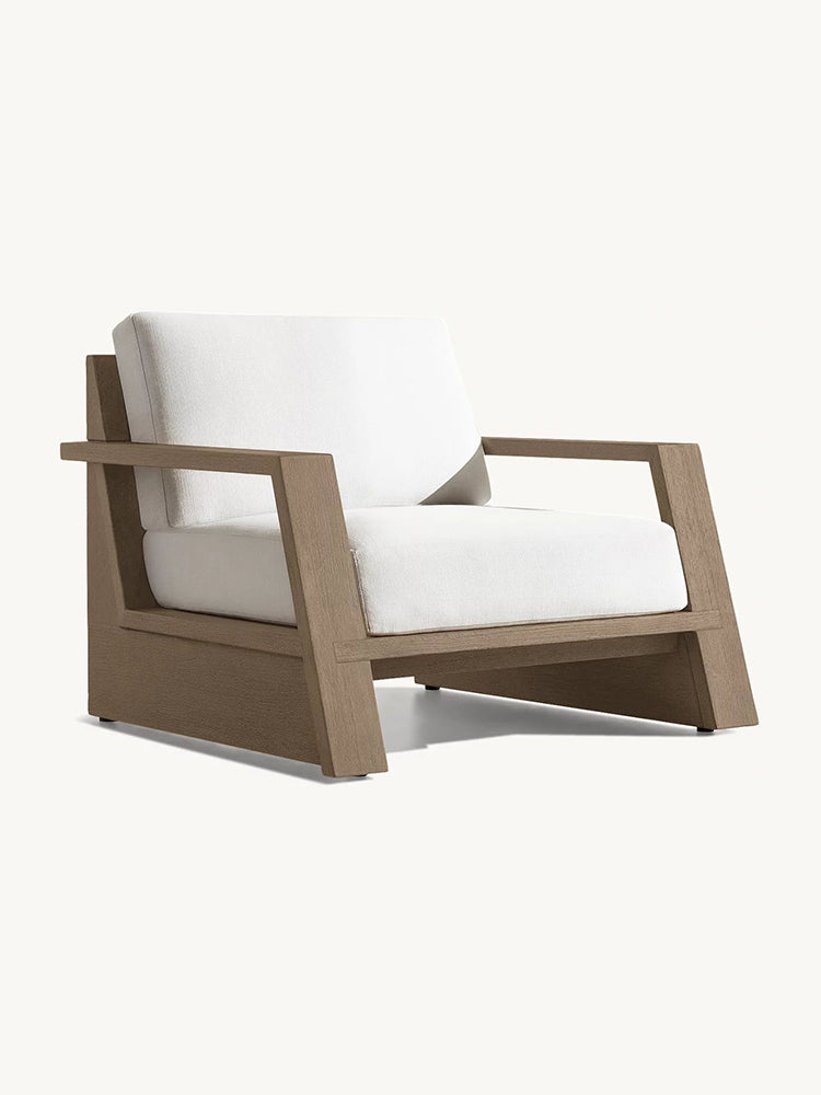 RH Tropea Teak Lounge Chair