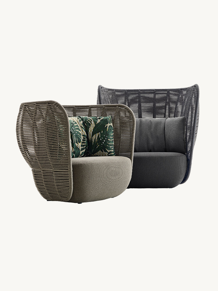 B&B italia Bay Outdoor Armchair