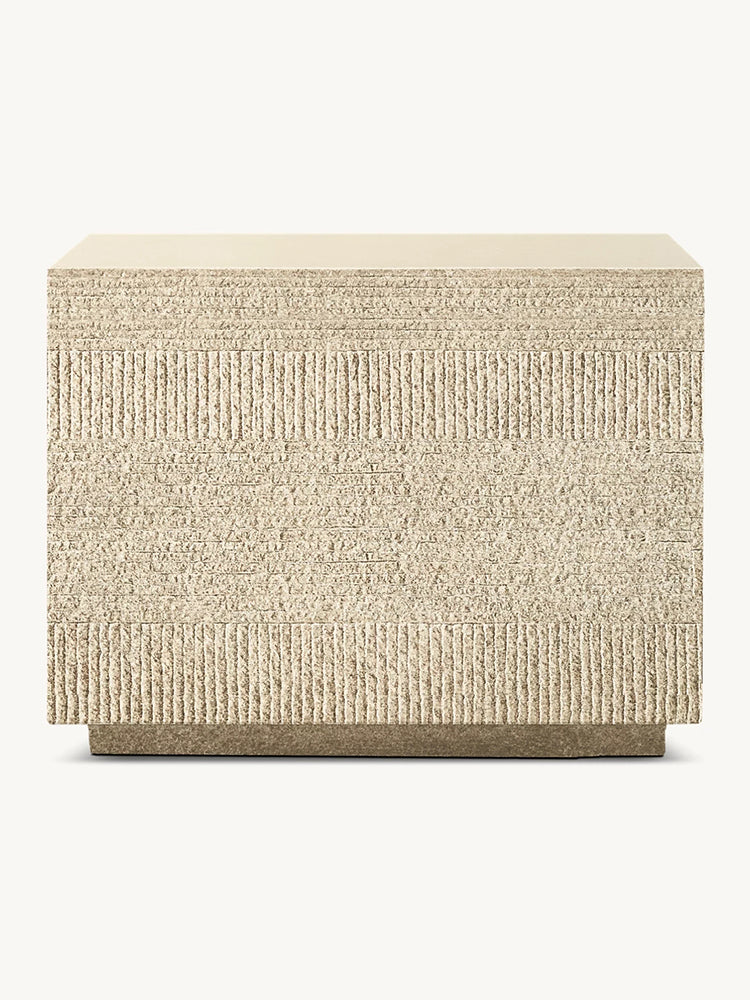 RH Vetro Square Side Table