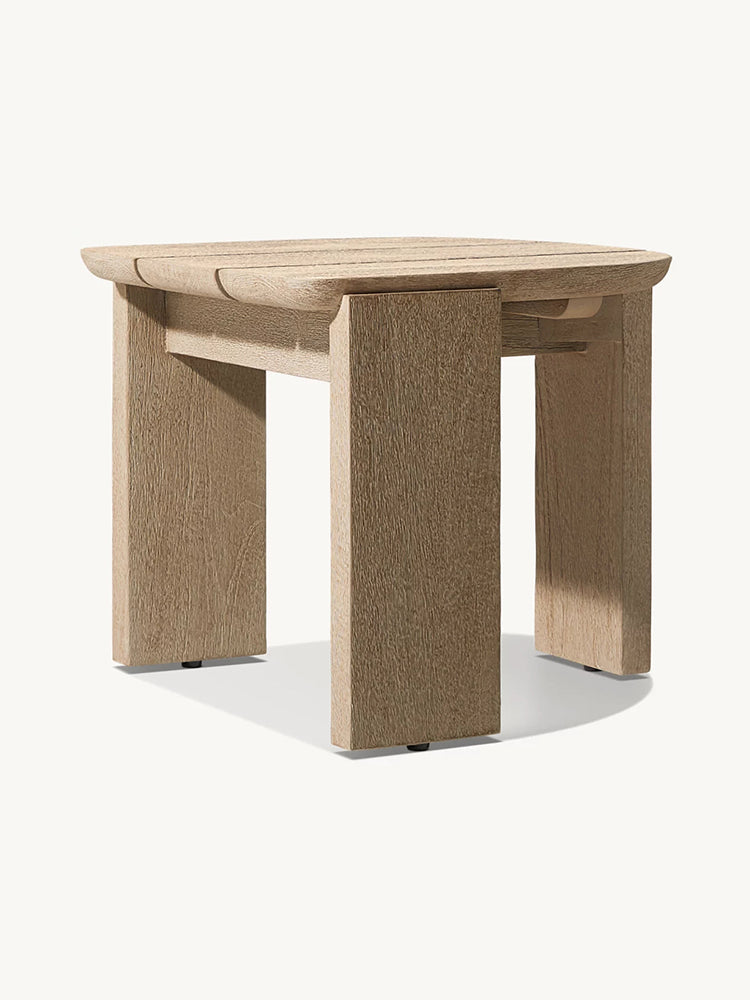 RH Solaro Teak Side Table