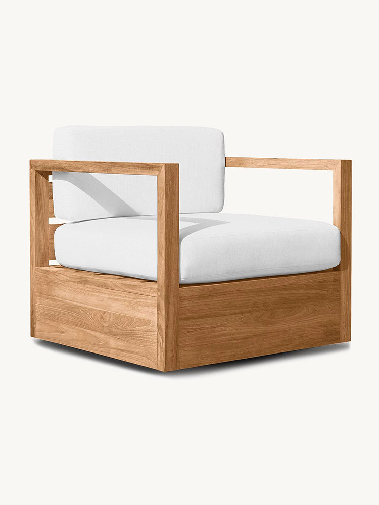 RH Aegean Swivel Lounge Chair