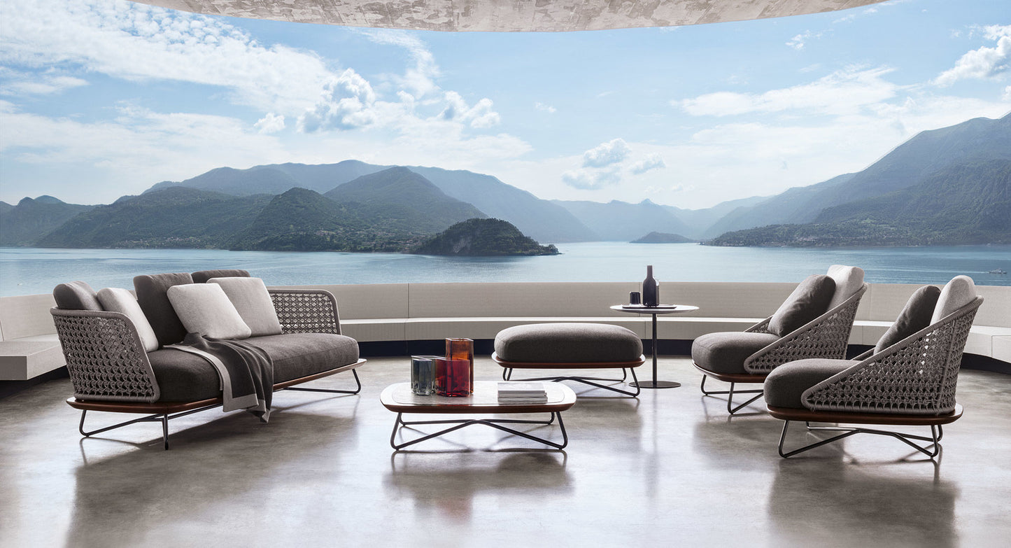 Minotti Rivera Outdoor Lounge Chair