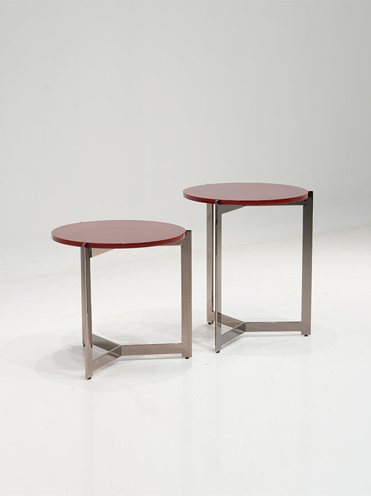 Fendi Ripple Pequin Side Table