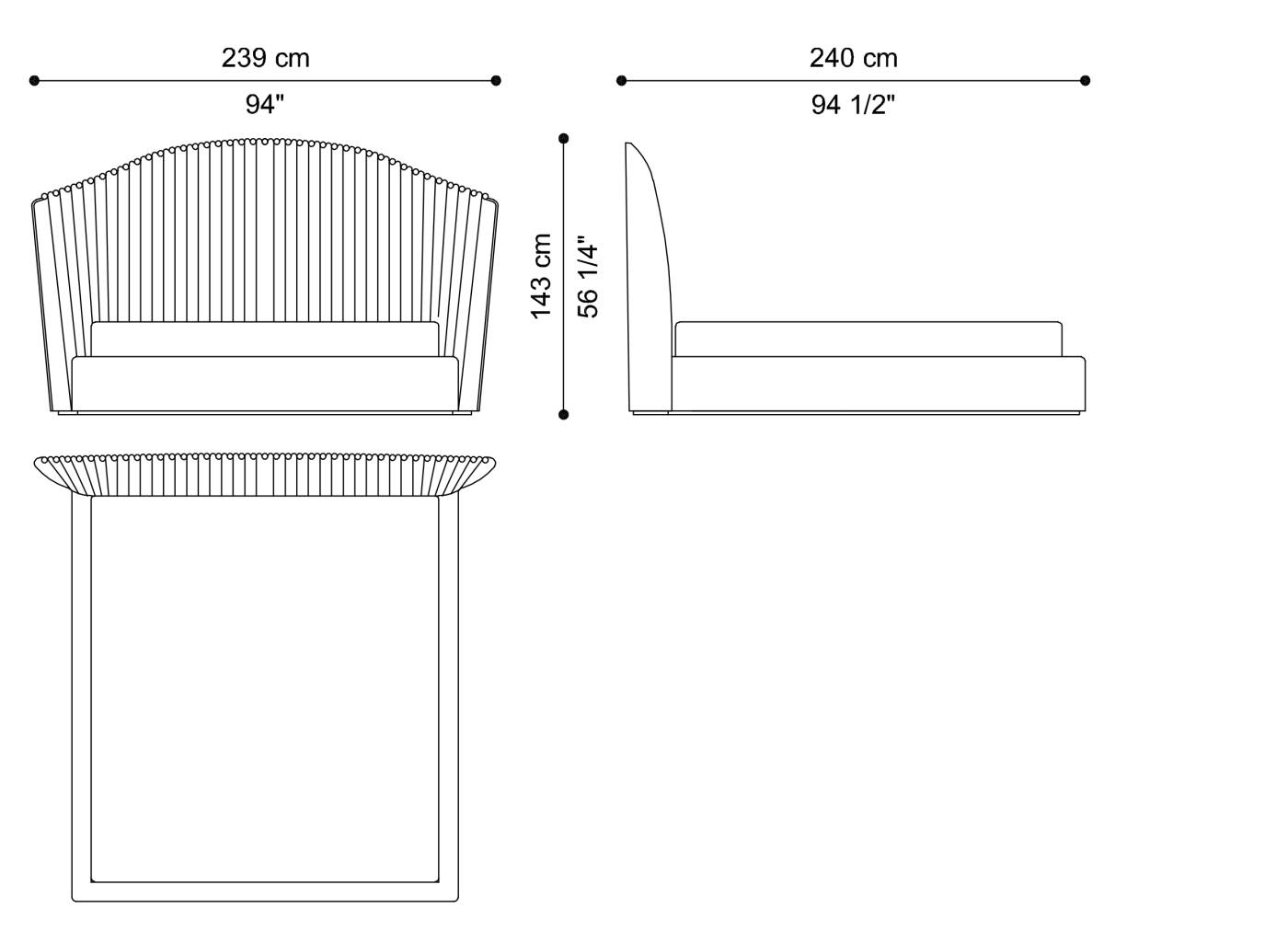Roberto Cavalli Sharpei Bed