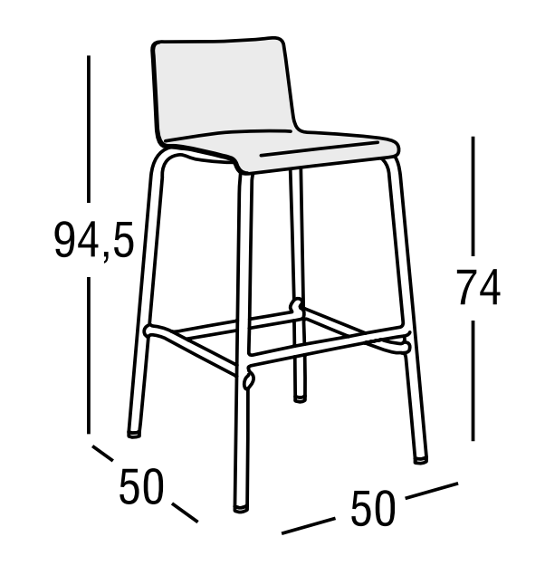 Roberti Rattan ART. 9772 Bar Stools