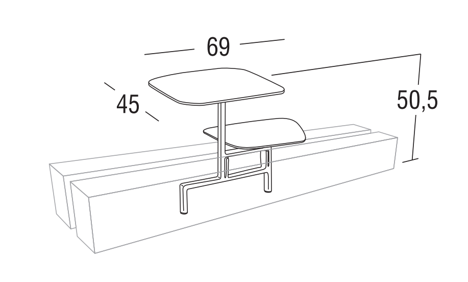 Roberti Rattan ART. 4242 Coffee Table