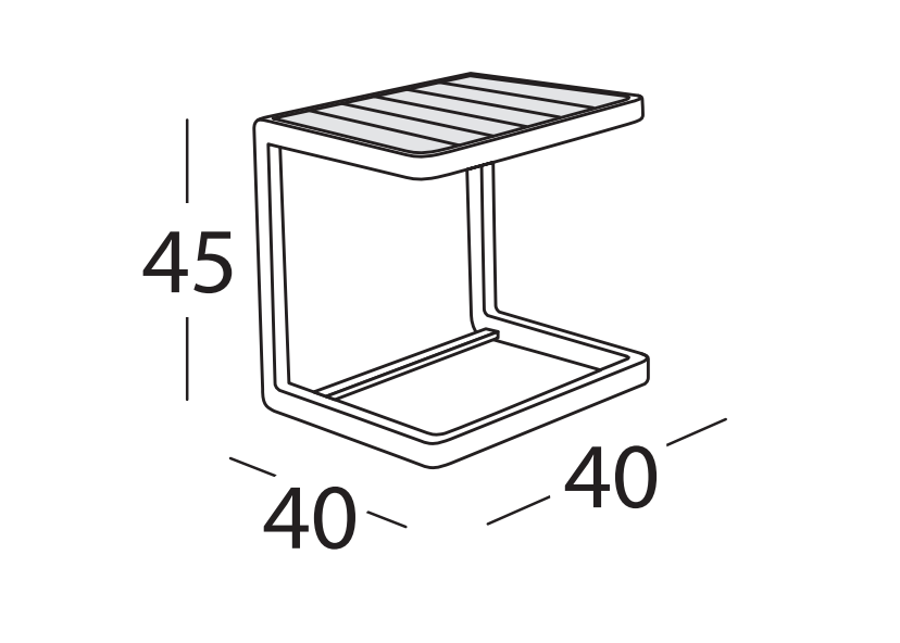 Roberti Rattan ART. 9901 Coffee Table