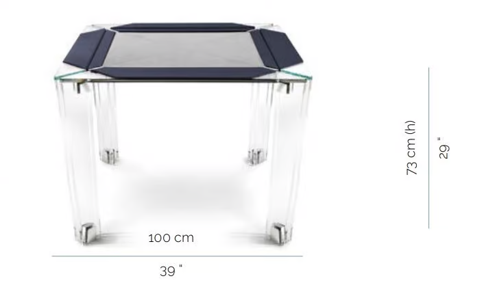 Impatia Tuttuno Checkers Chess Table