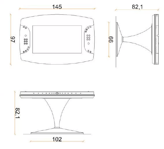 Vismara Design Vertigo Arcade Cocktail Table