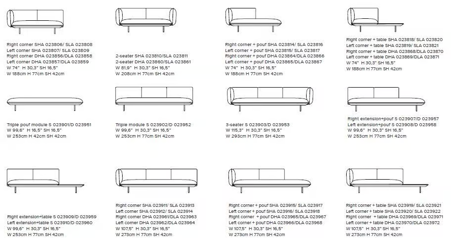 Tribu Senja Outdoor Sofa