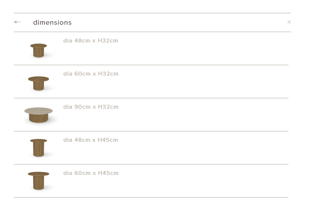 Tribu Otto Outdoor Coffee Table