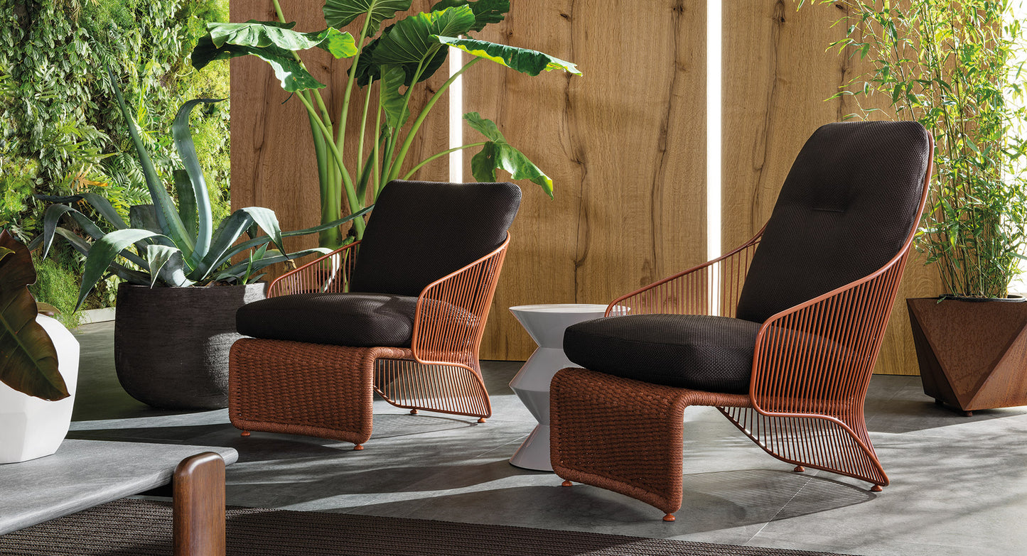 Minotti Colette Outdoor Lounge Chair