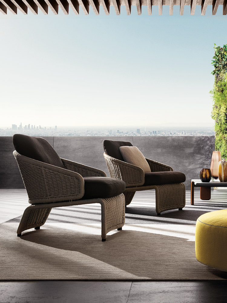 Minotti Halley Outdoor Lounge Chair