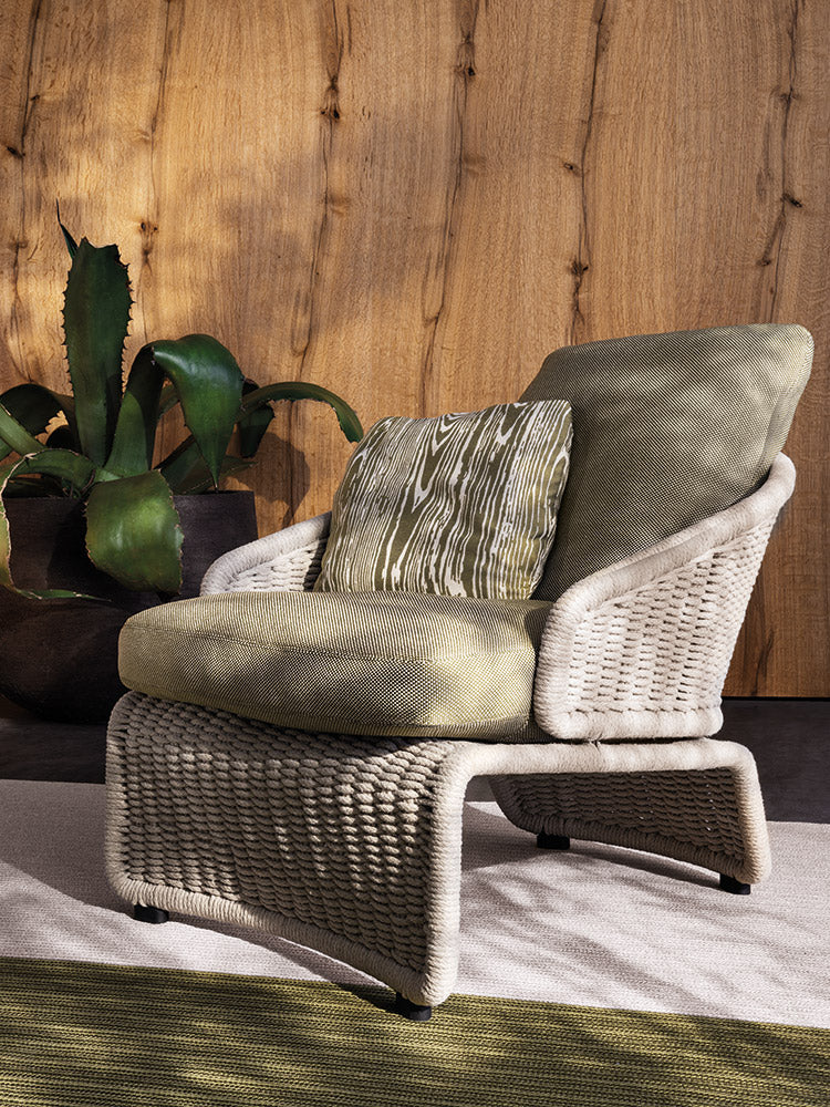 Minotti Halley Outdoor Lounge Chair