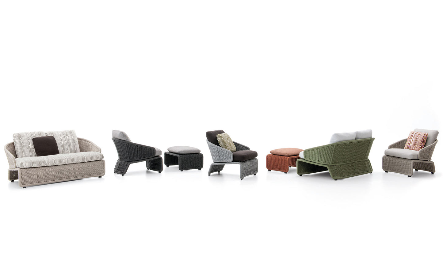 Minotti Halley Outdoor Lounge Chair