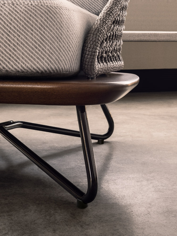 Minotti Rivera Outdoor Lounge Chair