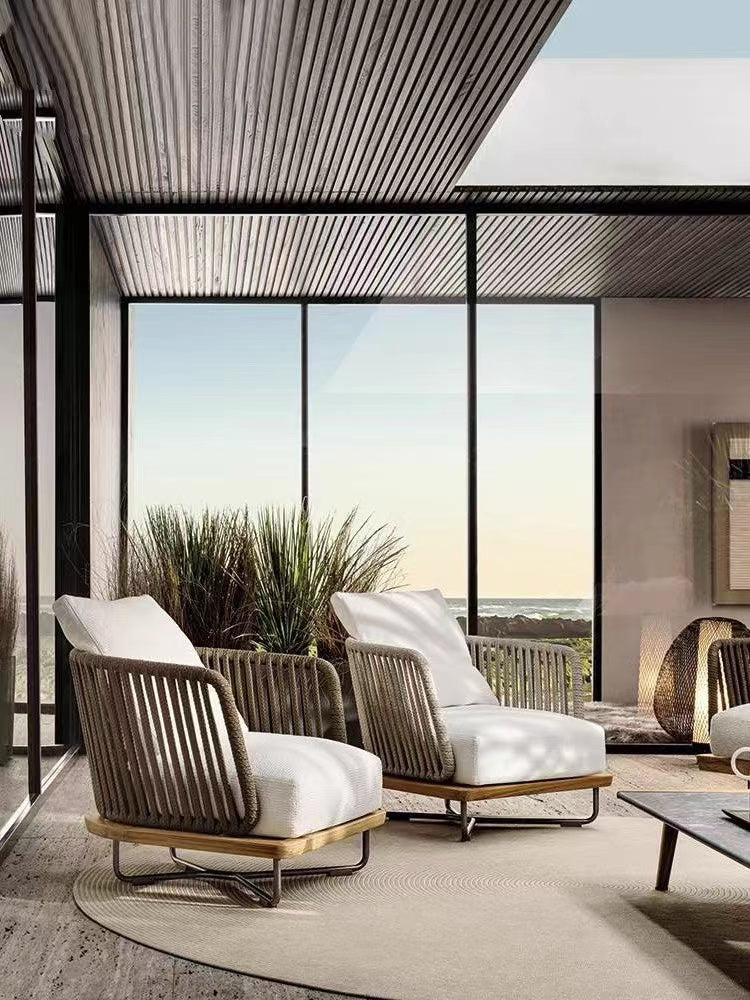 Minotti Sunray Outdoor Lounge Chair