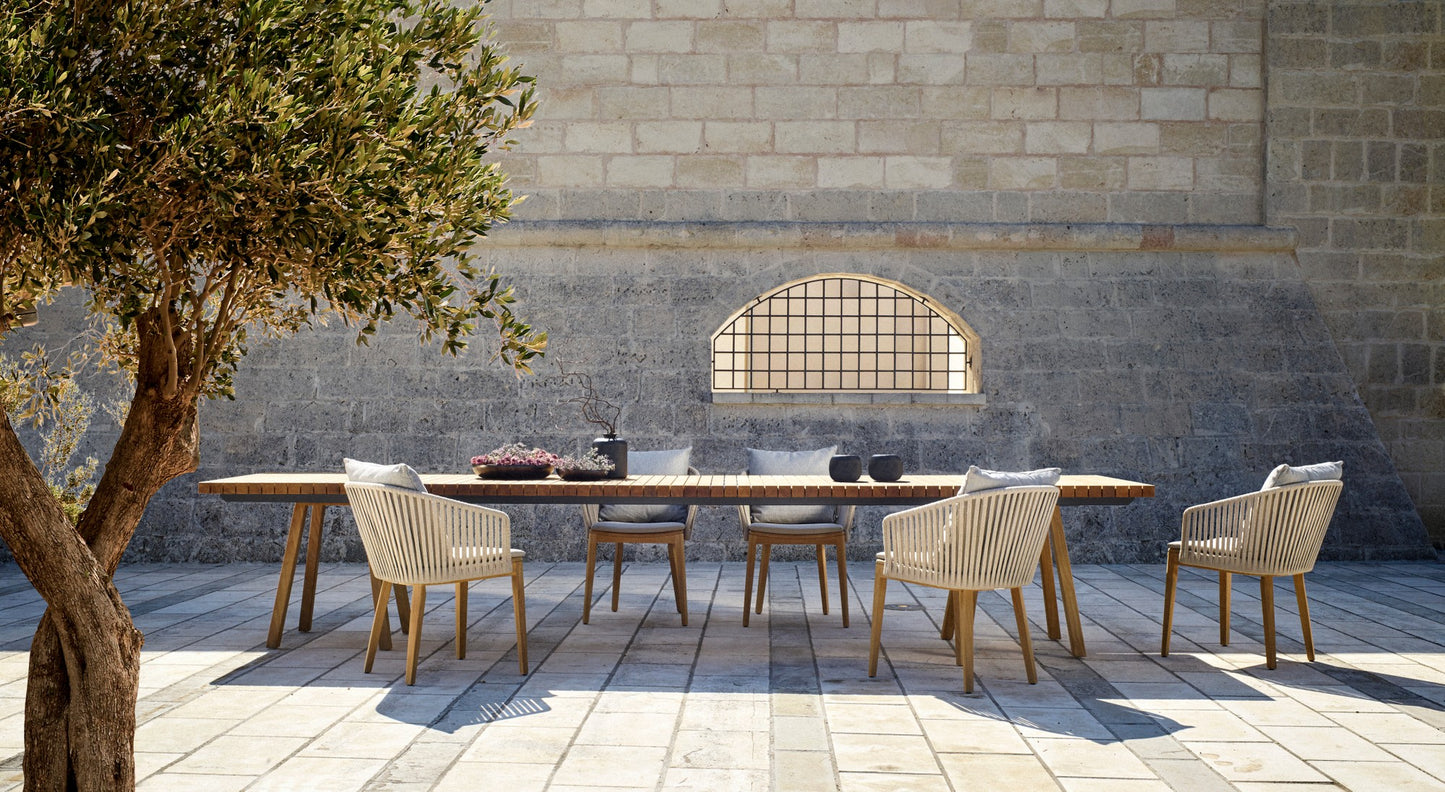 Tribu Vis À Vis Outdoor Dining Table