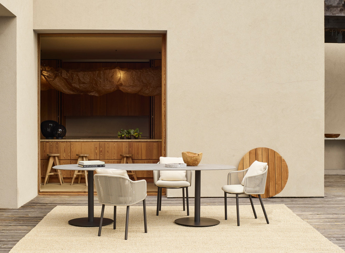 Tribu T-Table Outdoor Dining Table
