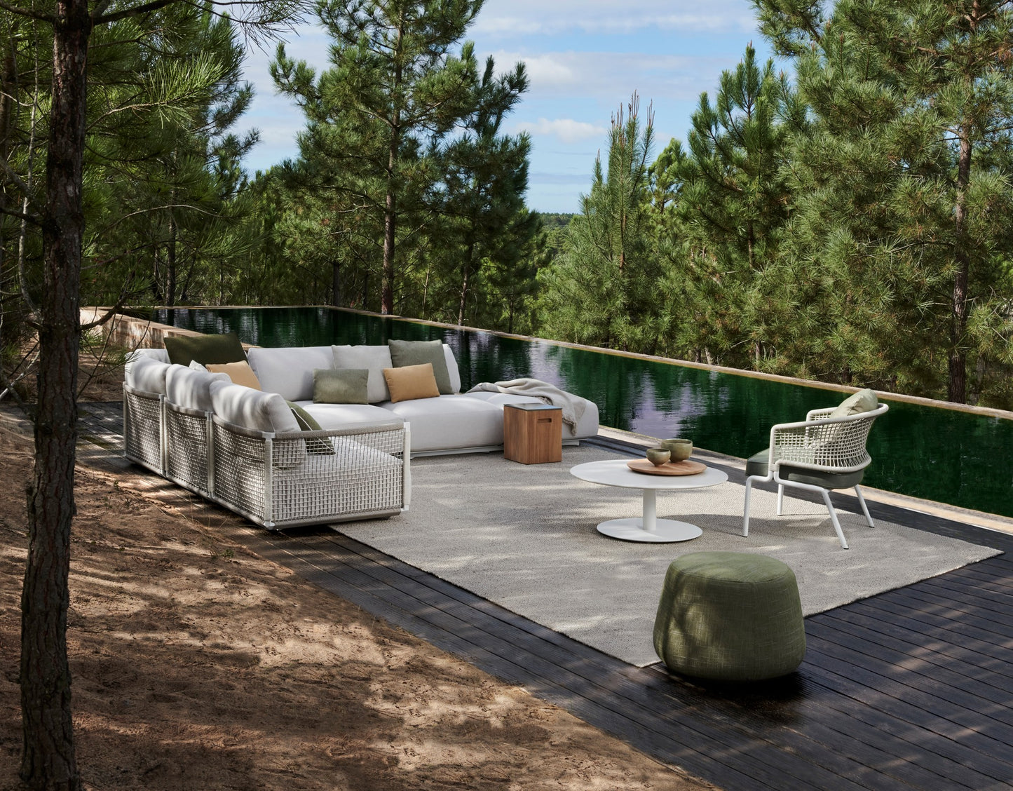 Tribu Tairu Outdoor Side Table
