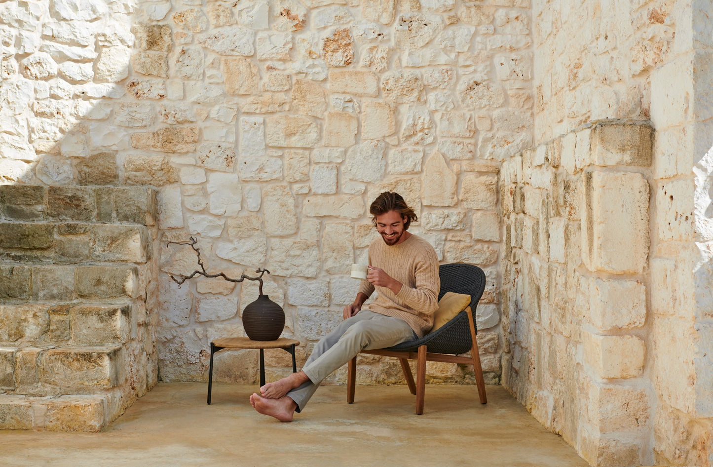 Tribu Elio Outdoor Lounge Chair