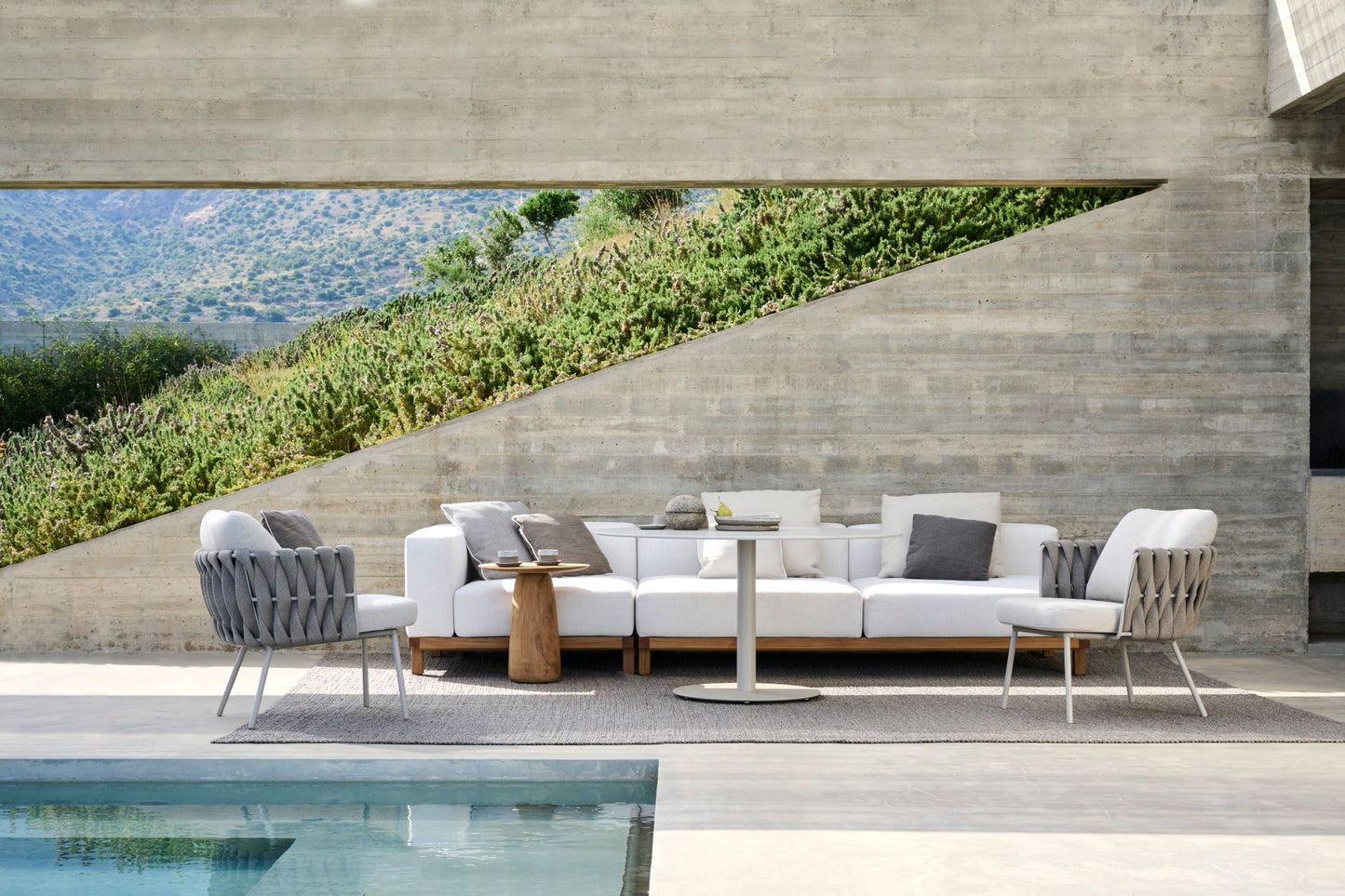 Tribu Tosca Low Outdoor Lounge Chair