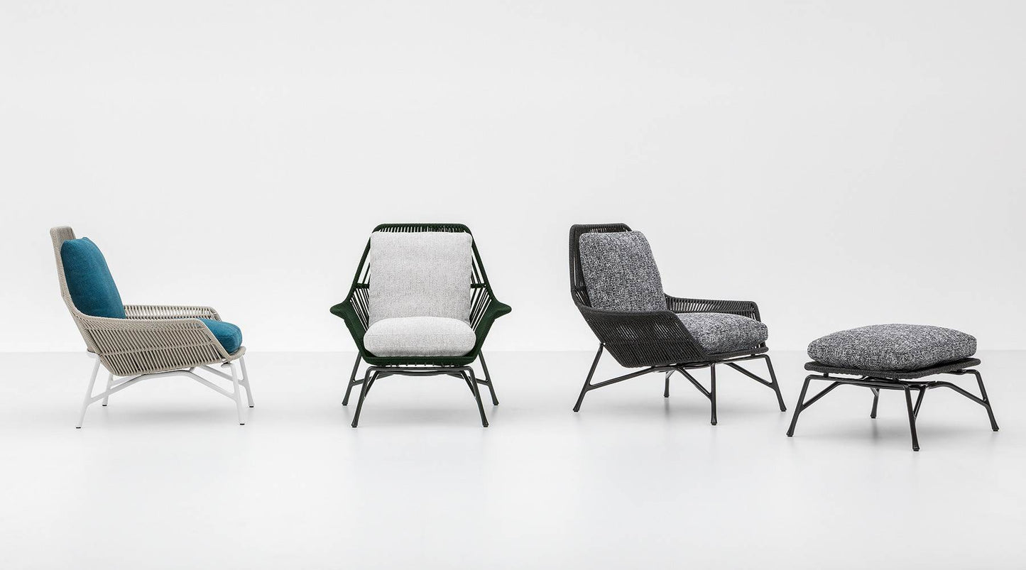 Minotti Prince Outdoor Lounge Chair