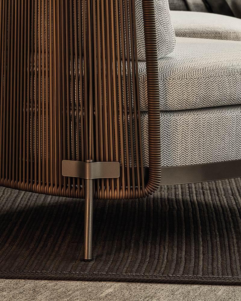 Minotti Tape Outdoor sofa