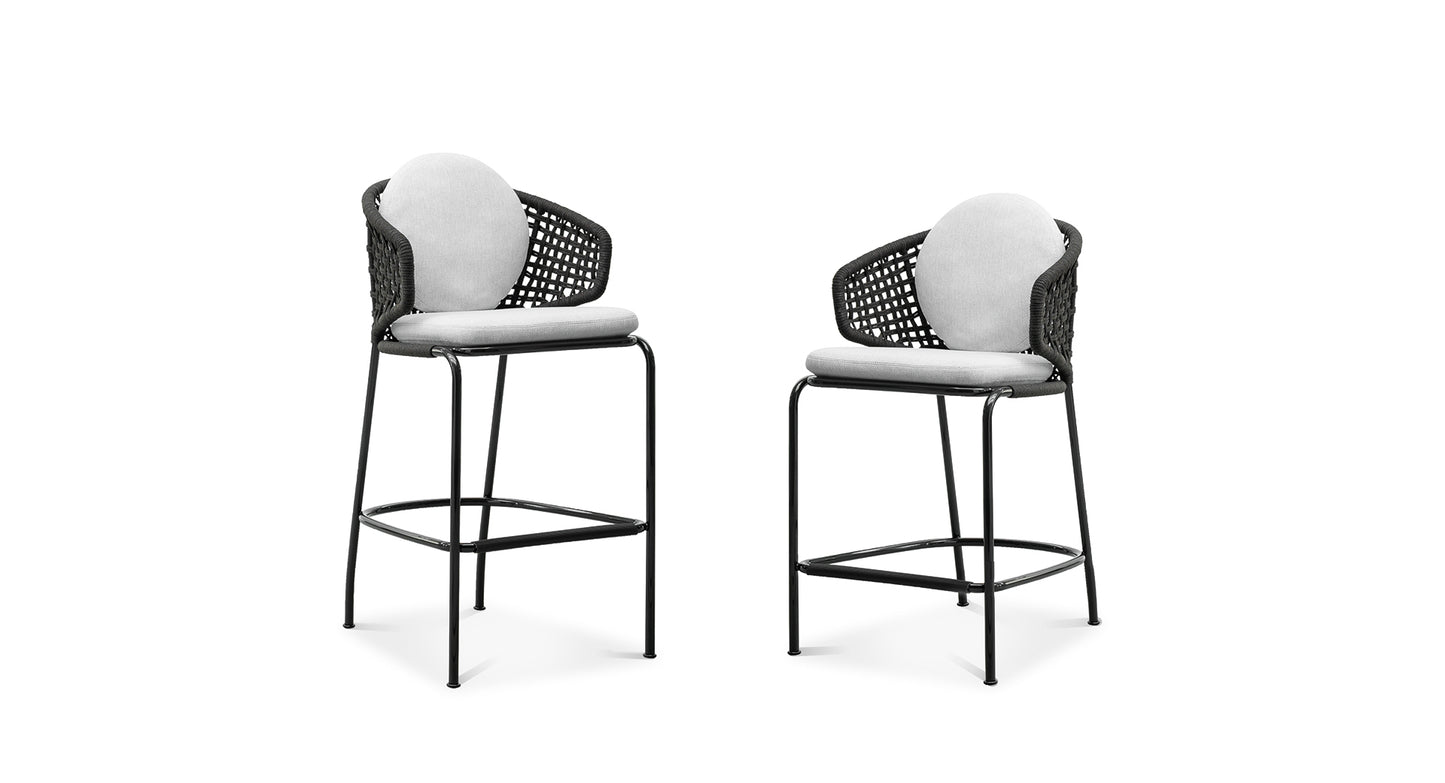 Minotti Aston Outdoor Bar Chair