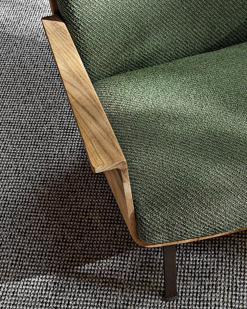 Minotti Daiki Outdoor Lounge Chair
