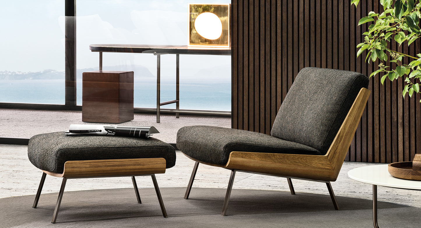 Minotti Daiki Outdoor Lounge Chair