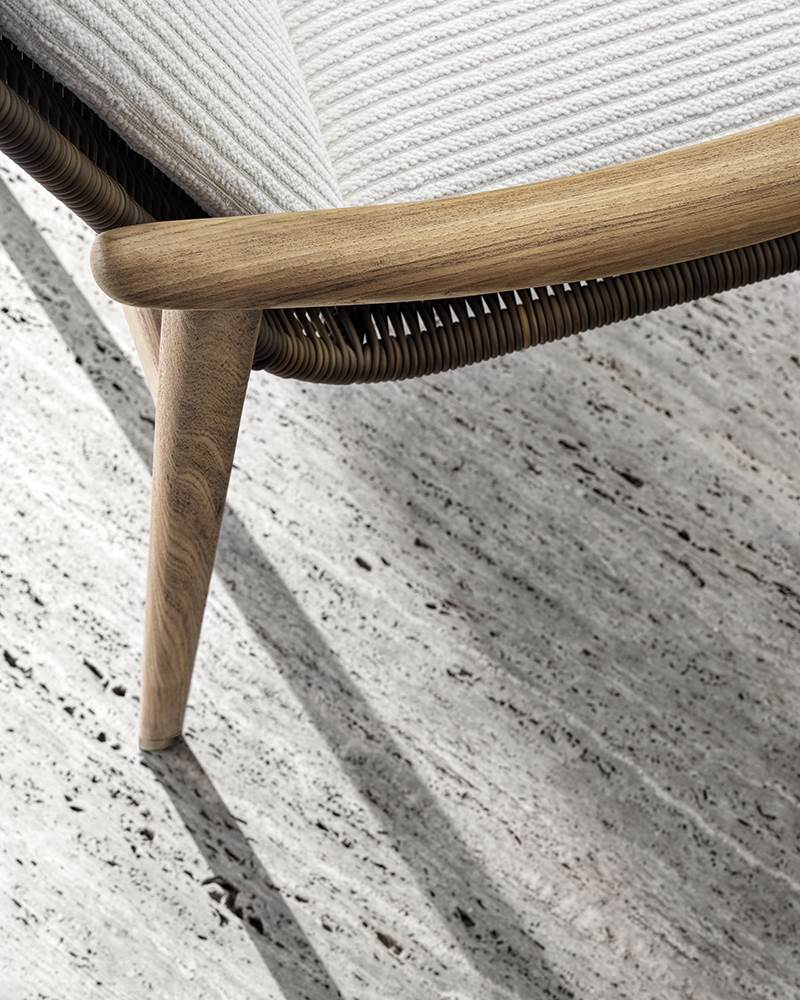 Minotti Fynn Outdoor Lounge Chair