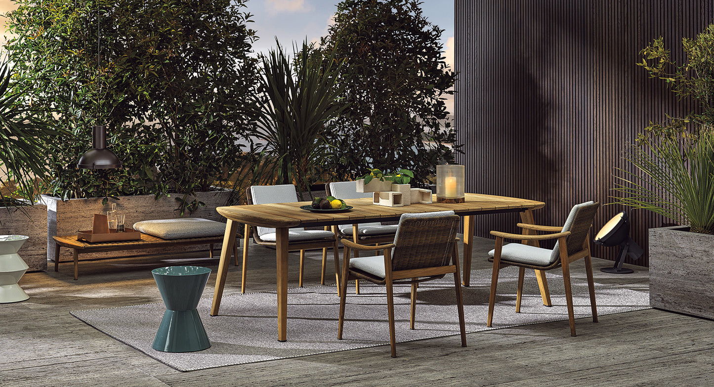 Minotti Fynn Outdoor Dining Table