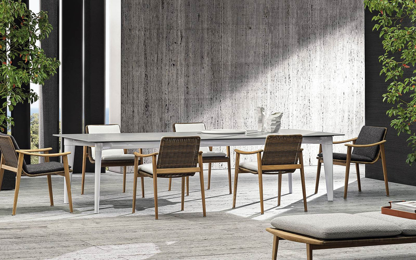 Minotti Terrace Outdoor Dining Table